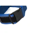 IDC Color&Gray 40 mm széles nyakörv fogóval és cserélhető felirattal, kék