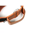 IDC Color&Gray 40 mm széles nyakörv fogóval és cserélhető felirattal, UV narancs