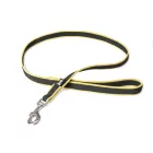 JULIUS-K9® Premium Jogging póráz fekete/sárga- 1,3 m 