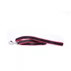 JULIUS-K9® Premium Jogging póráz fekete/piros - 1,3 m 