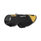 Neoprén IDC® kutyaruha - fekete, sárga - 2XS, Baby 2 