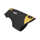 Neoprén IDC® kutyaruha - Fekete, sárga - XL, Méret 2