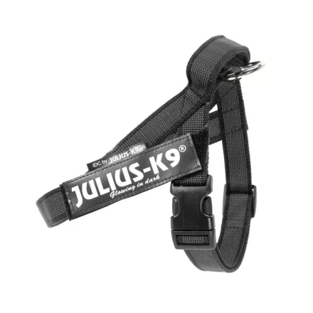  IDC® Color & Gray hevederhám 7 – 15 Kg-os kutyák számára - S / Mini - fekete