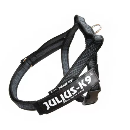 IDC® Color & Gray hevederhám 4 – 7 Kg-os kutyák számára - XS / Mini-Mini - fekete