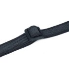 Color & Gray - Biztonsági öv adapter 10-25 kg közötti kutyáknak- fekete-szürke 