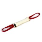 Francia harapóhurka 20 x 3 cm - 2 fogóval, kívül varrott 