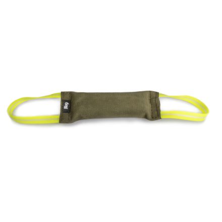 Bőr harapóhurka 25 x 5,5 belül varrott - 2 fogós