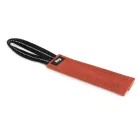 Bőr harapóhurka lapos, 20 cm hosszú - 1 fogós 