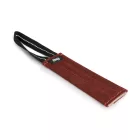 Bőr harapóhurka lapos, 20 cm hosszú - 1 fogós 