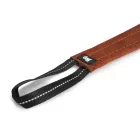 Bőr harapóhurka lapos, 30 cm hosszú - 2 fogós 