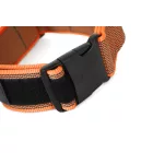 IDC Color&Gray 50 mm széles nyakörv fogóval és cserélhető felirattal, UV narancs