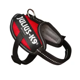 IDC® POWAIR kutyahám felirattal, méret: 2XS, piros