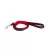 POWAIR Póráz - Piros - 1,2 m fogóval - kis karabiner