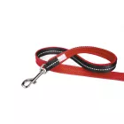 POWAIR Póráz - Piros - 1,2 m fogóval - kis karabiner