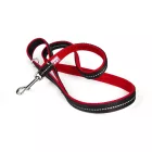POWAIR Póráz - Piros - 1,2 m fogóval - kis karabiner